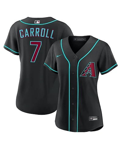 Nike Women's Corbin Carroll Black Arizona Diamondbacks Alternate Replica Jersey