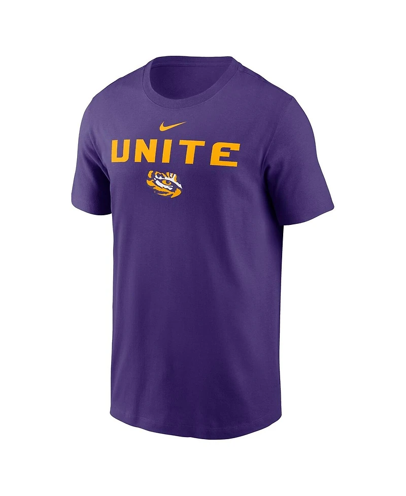 Nike Men's Purple Lsu Tigers 2025 Sideline Mantra Performance T-Shirt