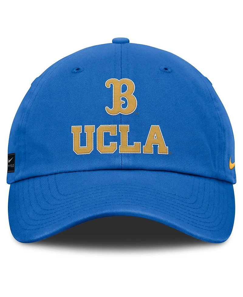 Nike Men's Blue Ucla Bruins 2025 Sideline Club Adjustable Hat