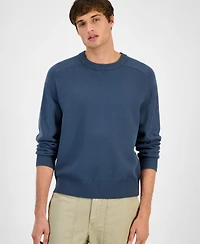 Sun + Stone Men's Crewneck Sweater, Macy's Exclusive