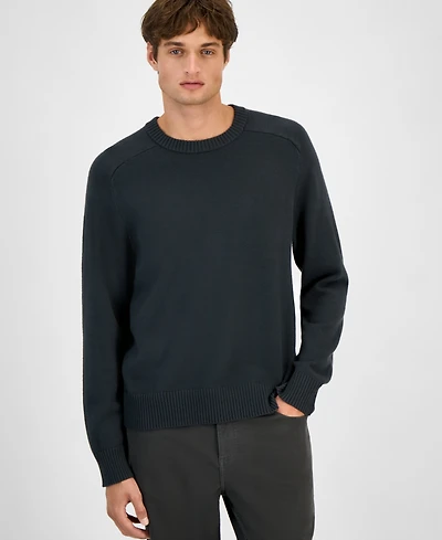 Sun + Stone Men's Crewneck Sweater, Macy's Exclusive