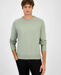 Sun + Stone Men's Crewneck Sweater, Macy's Exclusive