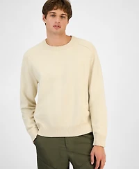 Sun + Stone Men's Crewneck Sweater, Macy's Exclusive