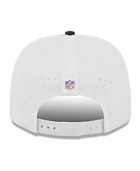 New Era Men's White/College Navy Seattle Seahawks 2025 Nfl Training Camp 9SEVENTY Adjustable Hat