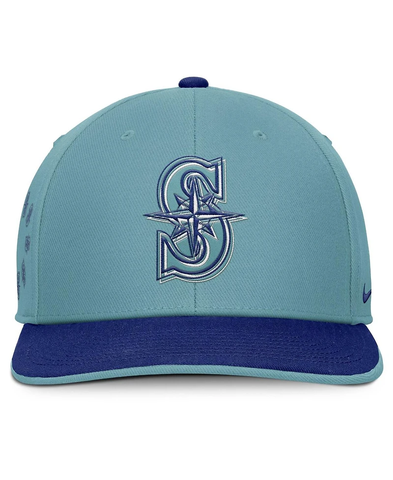 Nike Men's Turquoise Seattle Mariners Father's Day Pro Performance Snapback Hat