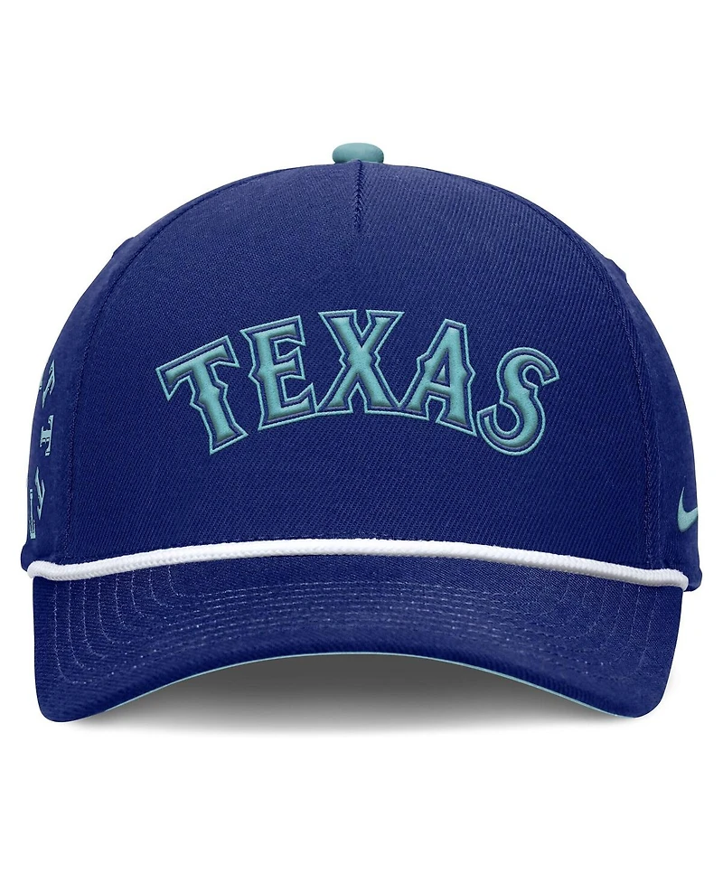 Nike Men's Royal Texas Rangers Father's Day Rise Adjustable Hat