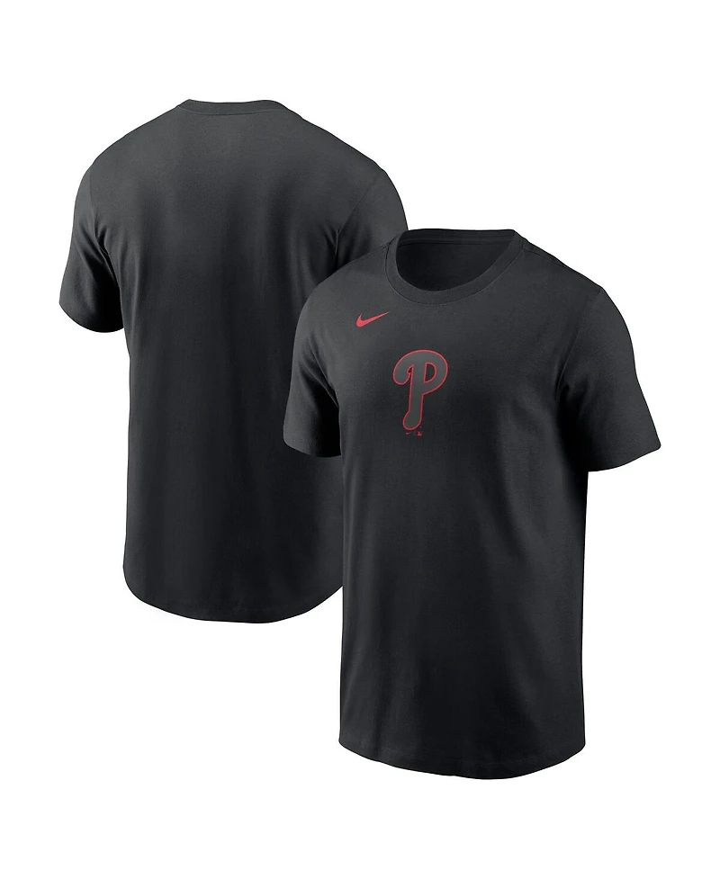 Nike Men's Black Philadelphia Phillies Color Pop T-Shirt