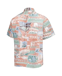 Reyn Spooner Men's Texas Orange Longhorns Scenic Button-Down Shirt