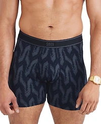 Saxx Men's Daytripper Moisture-Wicking Printed Boxer Briefs