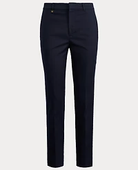 Lauren Ralph Double-Faced Stretch Cotton Pant