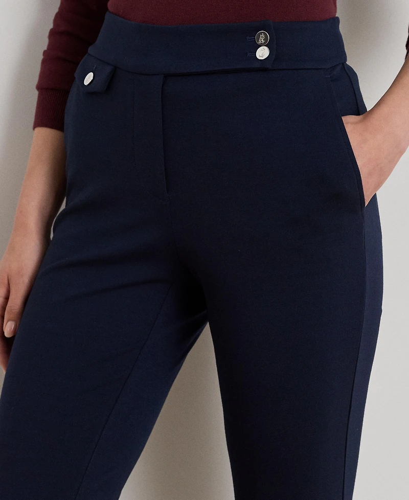 Lauren Ralph Women's Ponte Ankle Pant