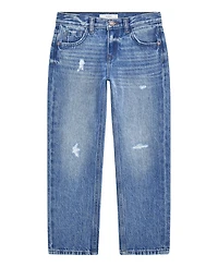 Guess Big Boys Distressed Straight Fit Denim Jeans