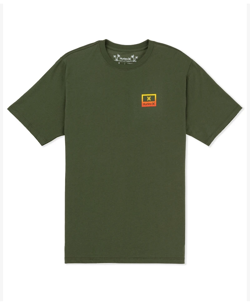 Hurley Men's Divide Short Sleeve T-Shirt