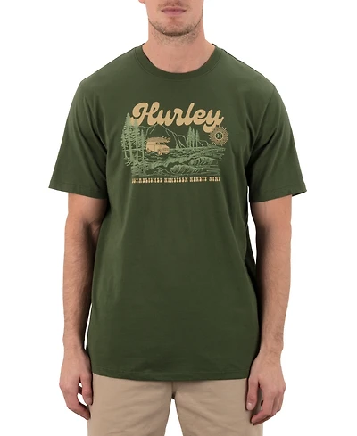 Hurley Men's Camp Short Sleeve T-Shirt