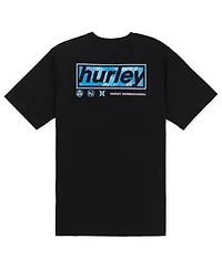Hurley Men's Throwback Fill Short Sleeve T-Shirt