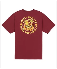 Hurley Men's Hawaiian Island Short Sleeve T-Shirt