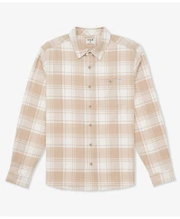 Hurley Men's Portland Stretch Flannel Long Sleeve Shirt