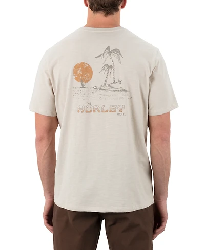 Hurley Men's Bora Slub Short Sleeve T-Shirt