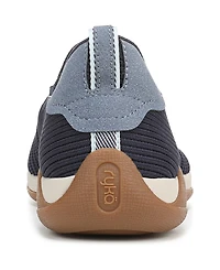 Ryka Women's Era Knit Washable Slip On Sneakers