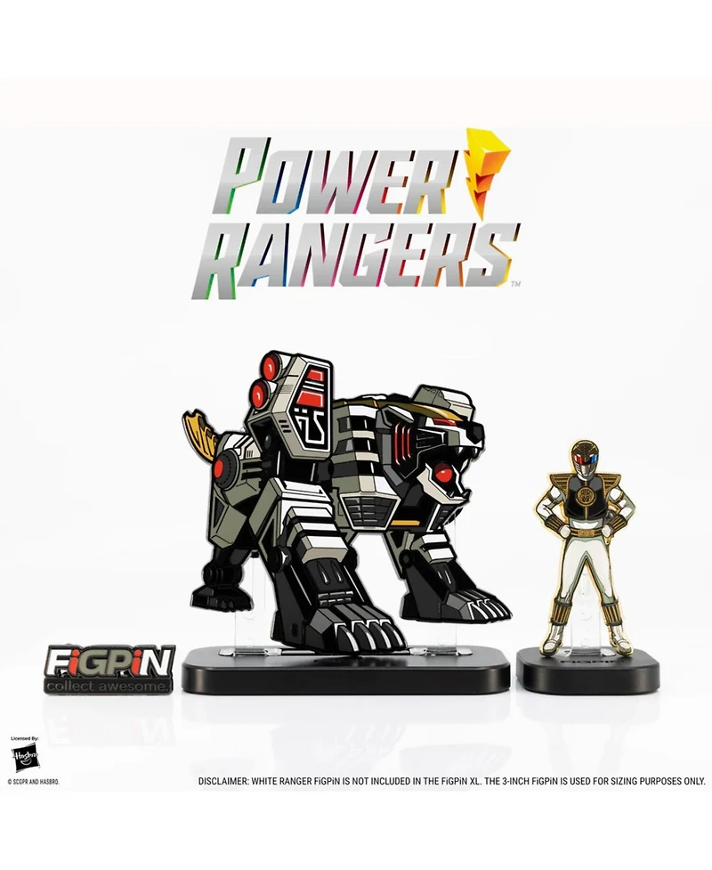 FiGPiN - Power Rangers - White Tigerzord Xl