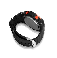 Pyle Multi-Function Sports Watch with Sleep Monitor & Step Counter (Orange)