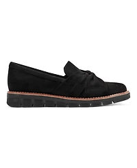 Easy Spirit Women's Vitalia eFlex Ruched Slip-On Loafers