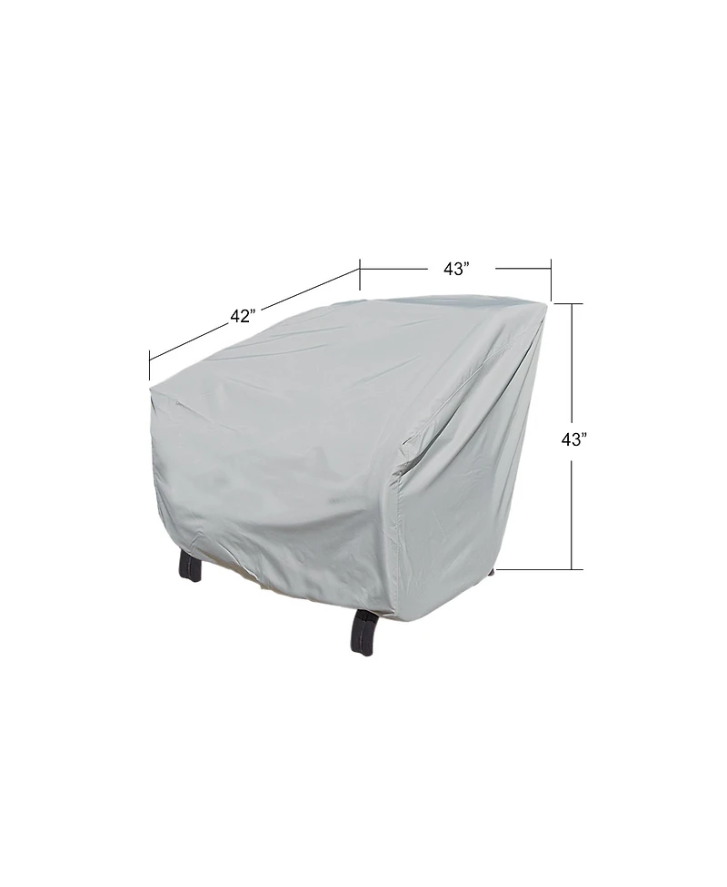 Mondawe 43"W x 42"D x 43"H X-Large Club/Lounge Chair Protective Cover