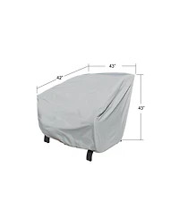Mondawe 43"W x 42"D x 43"H X-Large Club/Lounge Chair Protective Cover
