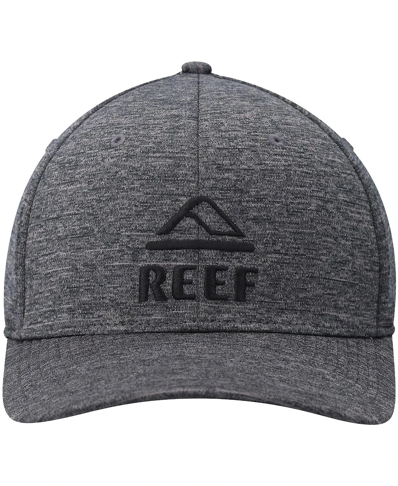 Reef Men's Heathered Black Grand Flex Hat