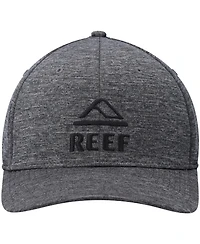 Reef Men's Heathered Black Grand Flex Hat