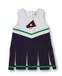 Florence Eiseman Little Girls French Terry Jumper With Cheer Megaphone