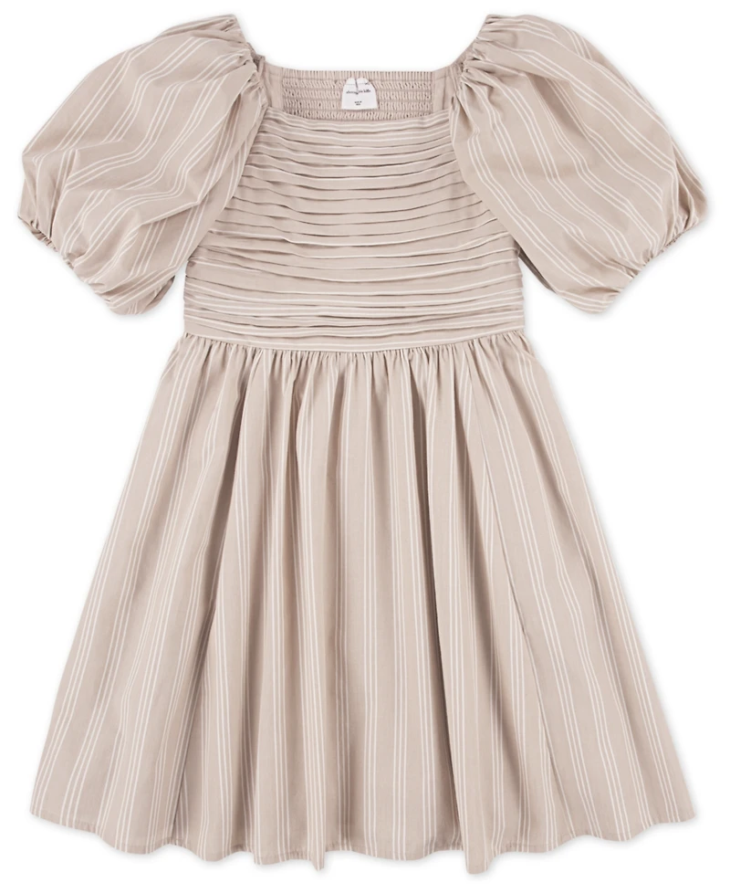 abercrombie kids Girls Emerson Puff Sleeve Mini Dress