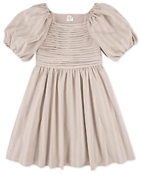 abercrombie kids Girls Emerson Puff Sleeve Mini Dress