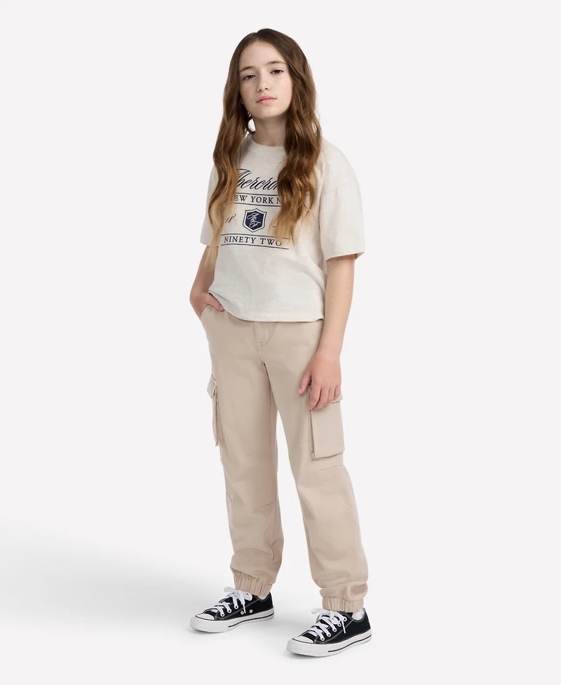 abercrombie kids Girls Elevated Cargo Joggers