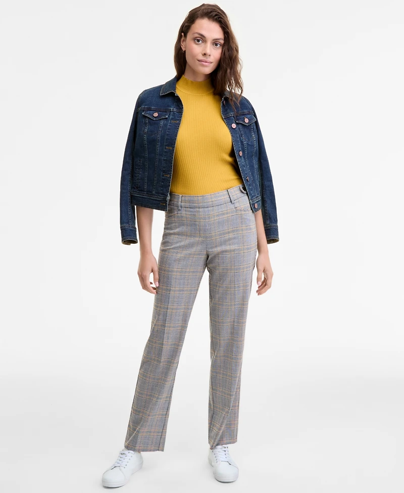 Jones New York Women's Pull-On Belt-Loop Ankle Pants
