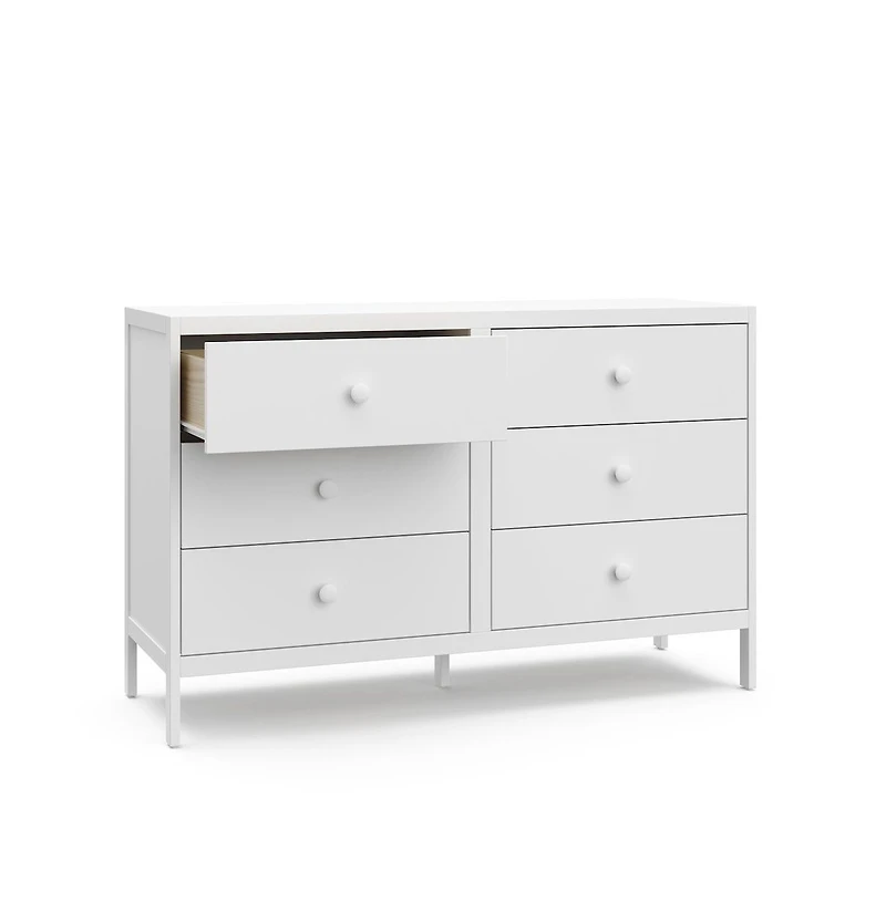 Graco Universal 6 Drawer Dresser - White