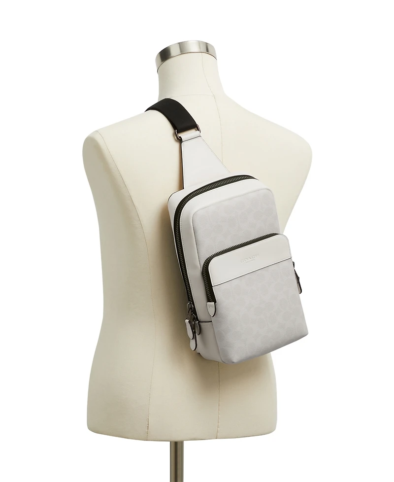 Coach Men's Gotham Pack in Signature Canvas Backpack
