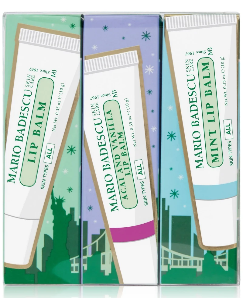 Mario Badescu 3-Pc. Lip Balm Set