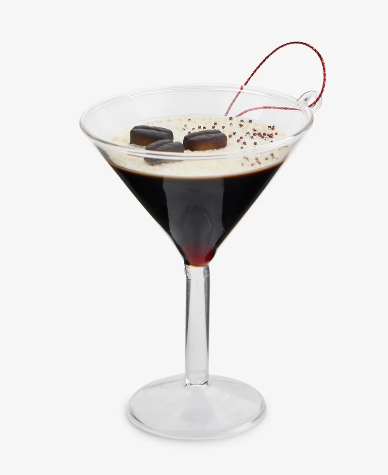 Holiday Lane Foodie Collection Espresso Martini Ornament, Exclusively at Macy's