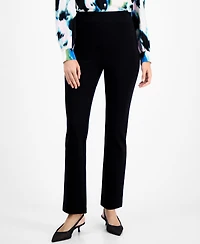 I.n.c. International Concepts Petite High-Rise Slim Straight-Leg Pants, Macy's Exclusive
