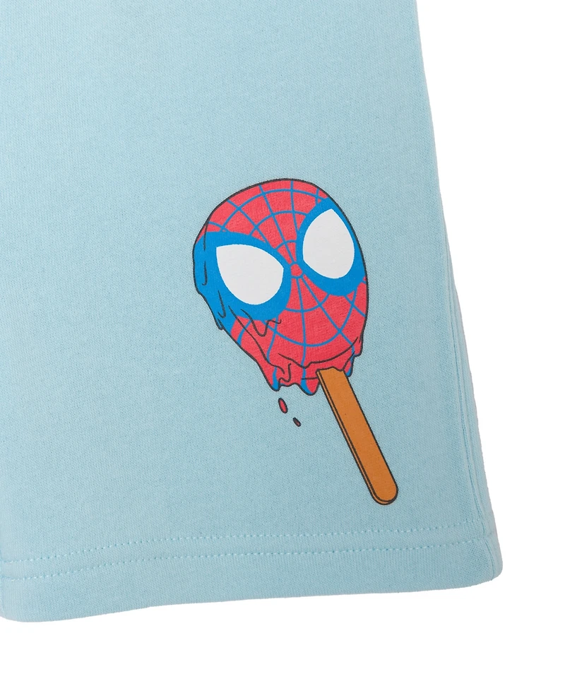 Spider-Man Toddler Boys 2-Piece Crewneck T-Shirt and Shorts Set