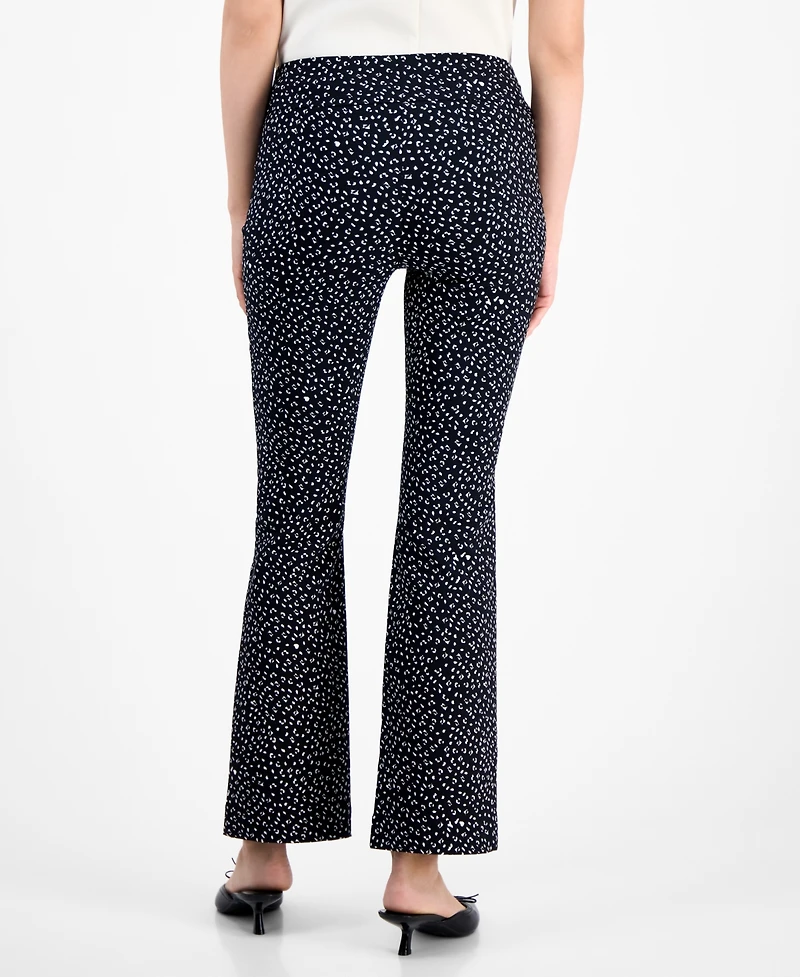 I.n.c. International Concepts Petite Printed Bootcut Pull-On Pants, Macy's Exclusive
