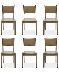 Nordic 6-Pc Side Chair Set