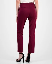 Ak Anne Klein Women's Pull-On Straight-Leg Pants