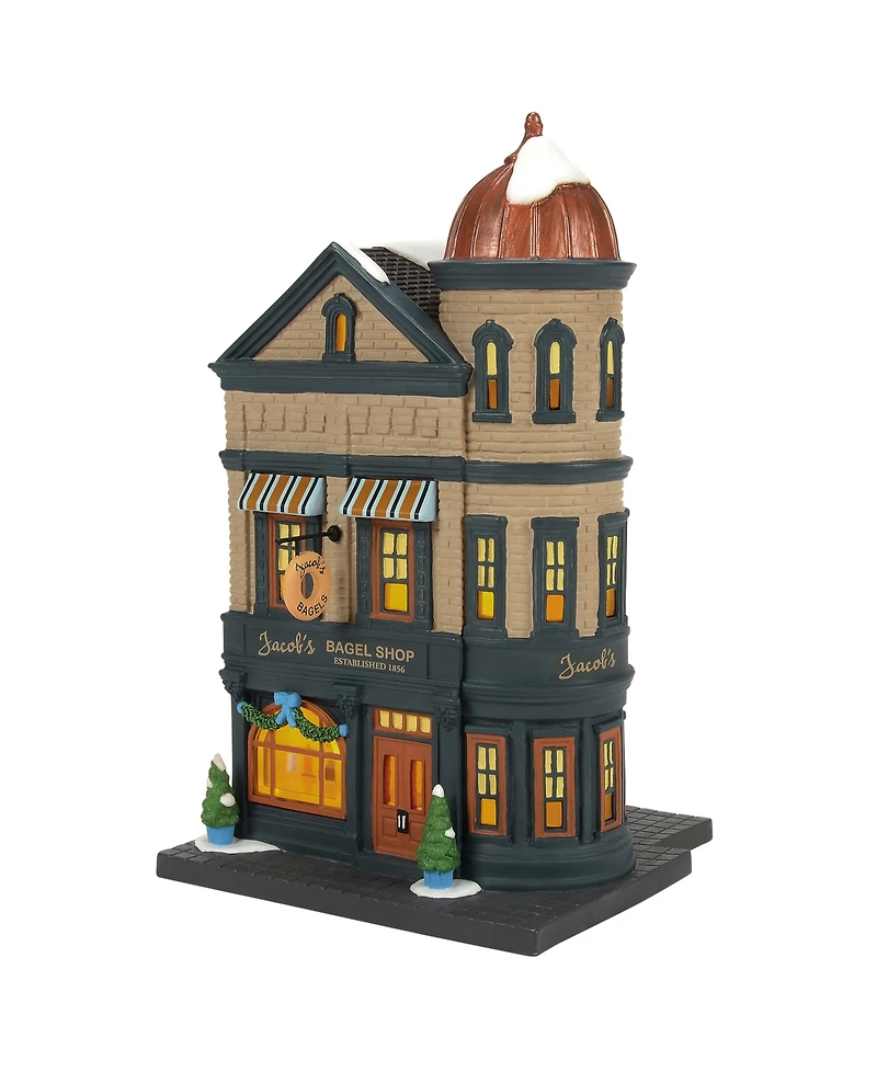 Department 56 Jacob's Bagel Shop Village House