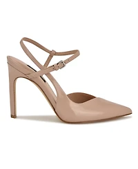 Nine West Women's Franka Ankle Strap Stiletto Pumps