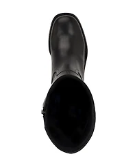 Nine West Women's Broklyn Tall Leather Block Heel Boots