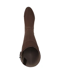 Dr. Scholl's Women's Adeline Wide Calf Block Heel Zip Tall Boots