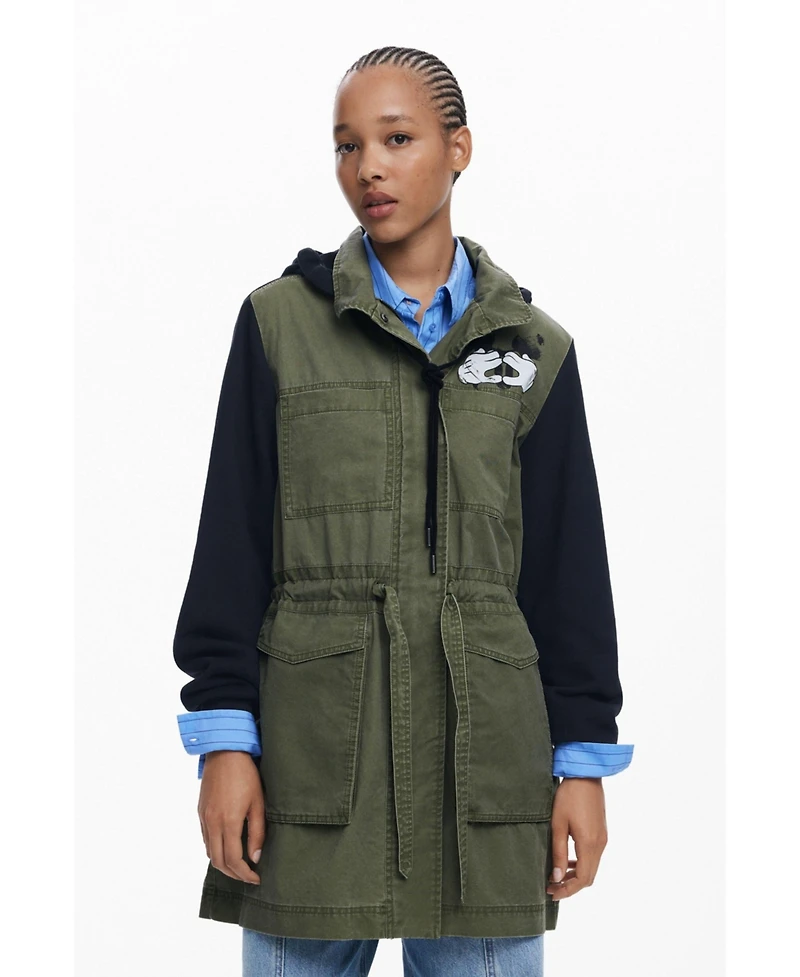 Desigual Women's Mickey combined parka