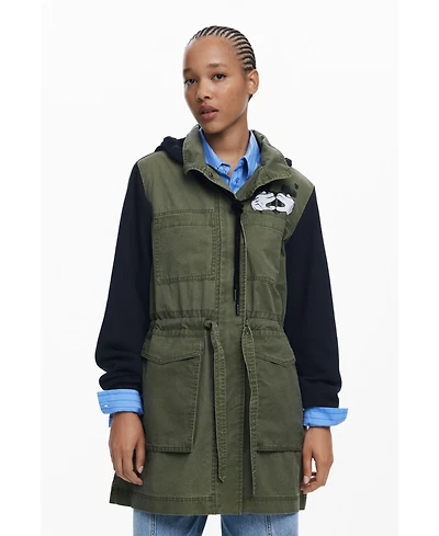 Desigual Women's Mickey combined parka